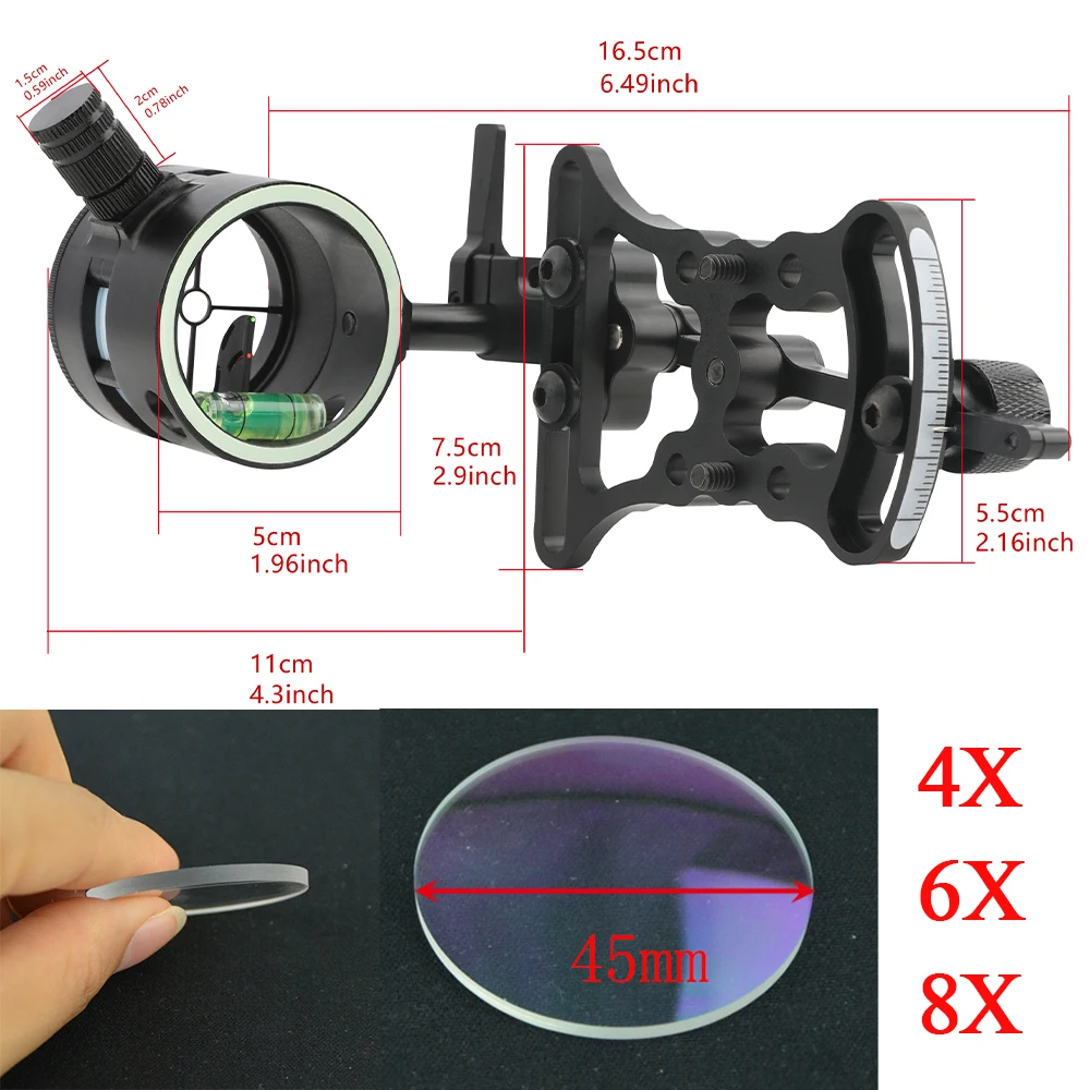 Tiro con arco de alto rendimiento, doble aguja, marco de aluminio impermeable para caza con flechas y práctica de objetivo, deporte ‌ - imagen 3