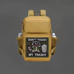 Parche Chevron bordado "Raccoon", chaleco táctico, sombreros con gancho y bucle, insignia de moral, pegatinas para mochila, parches para brazalete para ropa