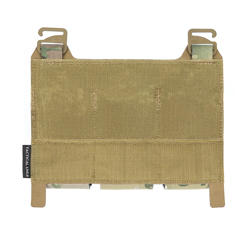 Panel de solapa frontal para FCPC V5 AIRSOFT, bolsa táctica elástica, estilo Ferro, 5,56, 7,62, portador de placa Molle de liberación rápida - imagen 4