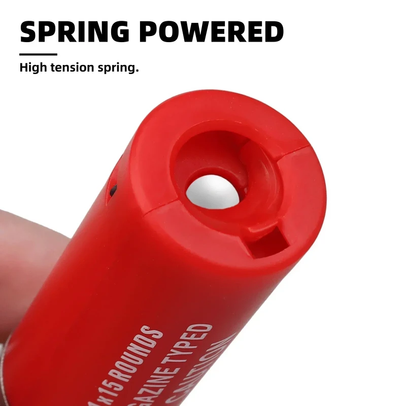 Conchas redondas Airsoft BBs Mag estándar para escopeta tiro múltiple - imagen 5