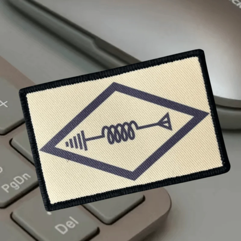 Parche de impresión de la industria de Radio aficionados, insignia de moral con gancho y bucle, parches de brazalete de calavera para ropa, mochila, pegatina decorativa - imagen 4