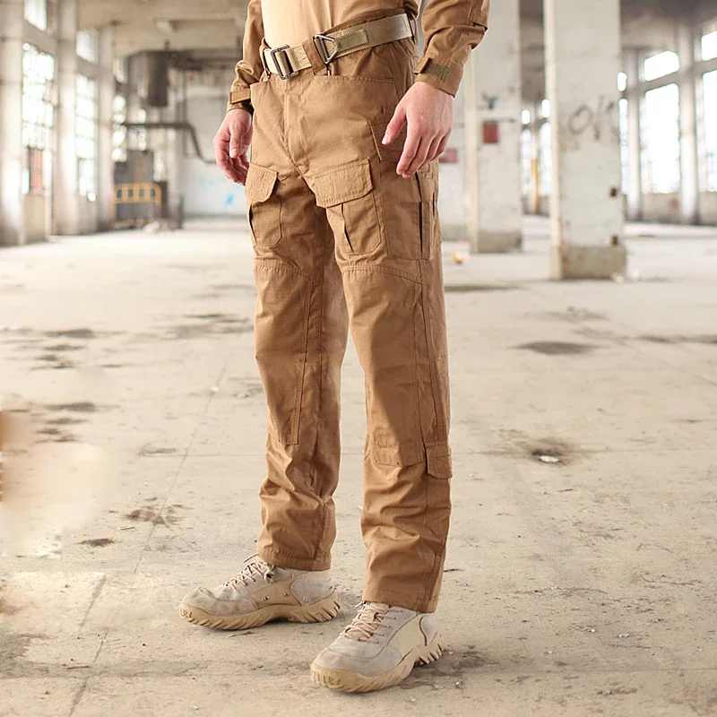 Trueguard-pantalones de combate Multicam TRU 2023, pantalón de combate con cremallera, Multicam, 1/4 Arid, algodón polivinílico, traje de rana MCA, 65/35 - imagen 5