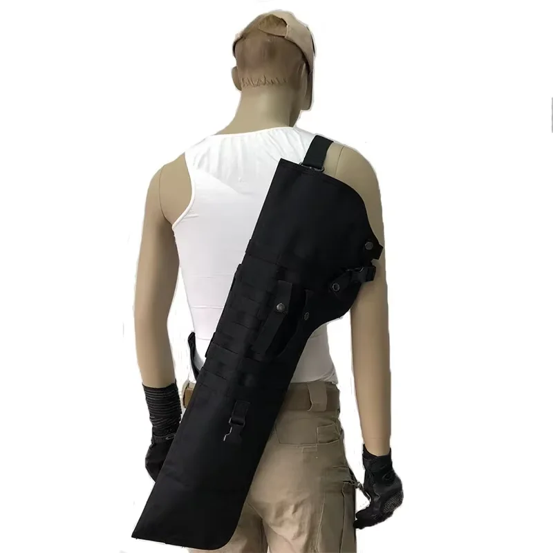Mochila táctica, estilo Molle, bolso de hombro, Rifle, escopeta, bolsa de almacenamiento, bolsa de vaina larga, 34 pulgadas, caza al aire libre - imagen 5