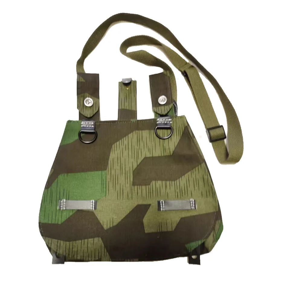Bolsa de pan de la Segunda Guerra Mundial, mochila estándar de comida seca, equipo Individual, bolsa de almacenamiento, mochila táctica