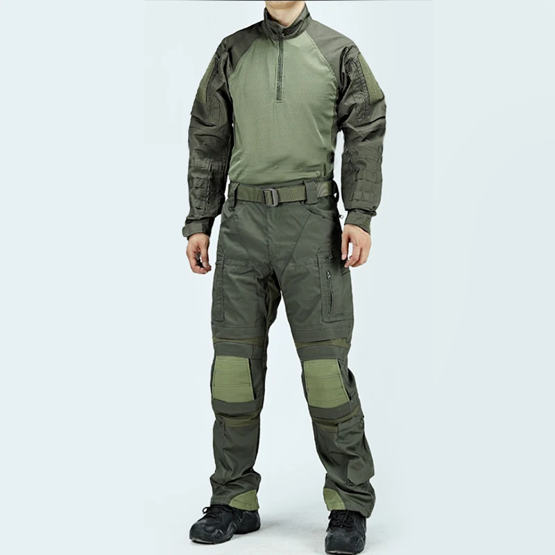 Traje táctico de rana para hombre, traje de camuflaje para entrenamiento de campo Cs al aire libre, nuevo, primavera y verano - imagen 4