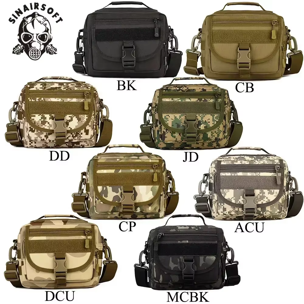 Mochila táctica camuflaje nylon resistente con sistema MOLLE - imagen 4