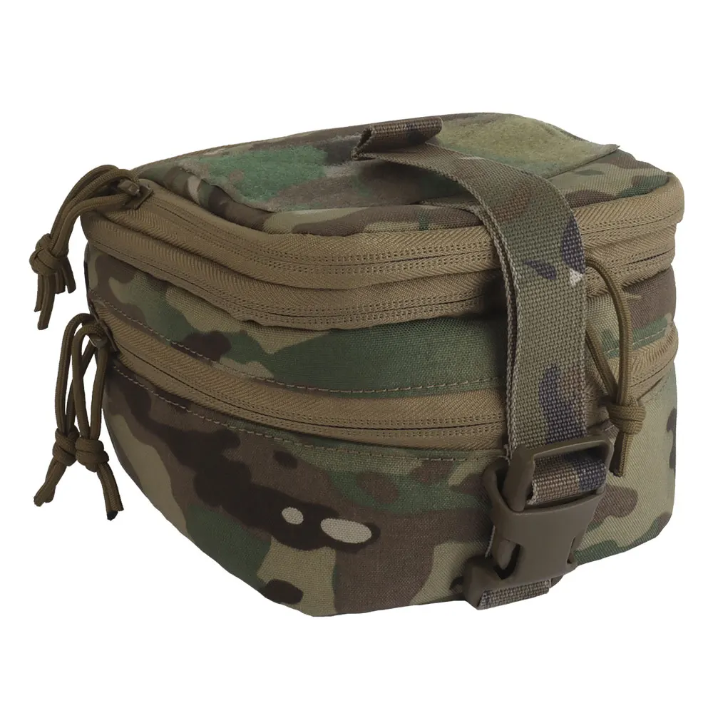 Bolsa táctica NVG Molle Binocular de doble capa, estuche de almacenamiento a prueba de golpes, bolsa de protección para gafas de visión nocturna AN/PVS31