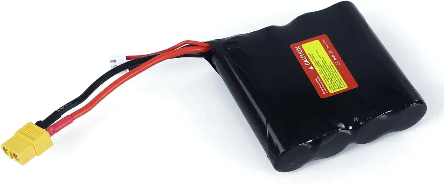 Batería LiPo de 7,4 V y 7000mAh para tanque Henglong 1/16 RC IDF Merkava MK IV 3958 HUINA 1/14 RC Tank Abrams Tiger alemán I 3818 3889 - imagen 5