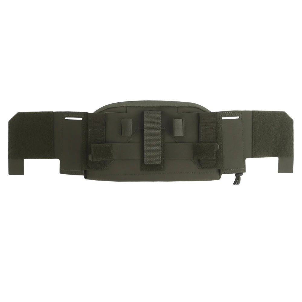 Bolsa táctica de administrador MOLLE para bolsa Triple Mag de calibre, montaje de parche mágico, chaleco Airsoft de combate de caza, equipo portador de placa - imagen 4