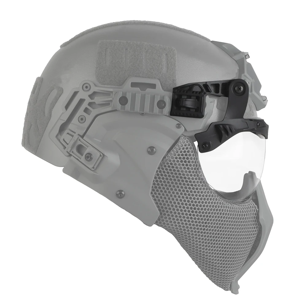 OPHIDIANTAC 3,0 Wendy TAC casco gafas abatibles casco antiniebla sección de lente equipo protector para casco de caza - imagen 5