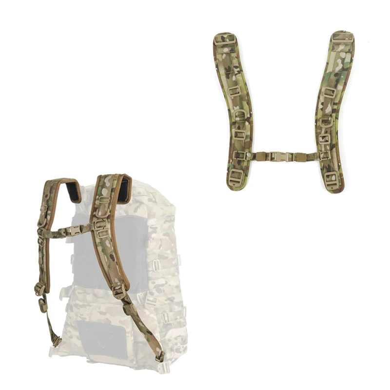Alivio de presión estilo X correas de hombro cómodas mochila táctica de caza al aire libre correas de bolso de hombro doble - imagen 2