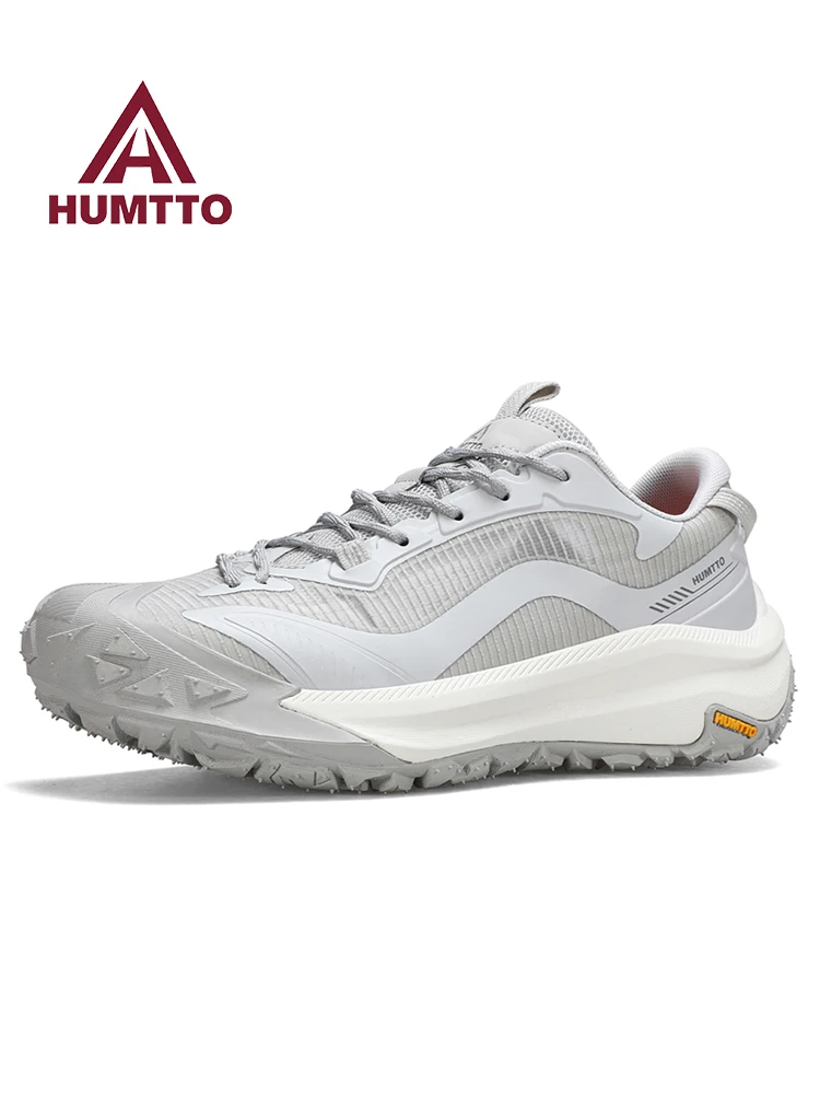 HUMTTO-Botas de senderismo de malla para hombre, botas de caza transpirables, zapatillas para caminar, zapatos tácticos de combate en el desierto, zapatos de trekking al tobillo - imagen 4