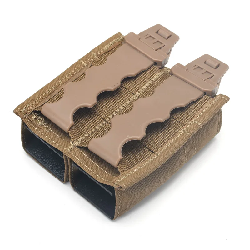 Chaleco táctico doble Mag bolsa 9mm sistema revista K placa Clip bolsas soporte bolsillo - imagen 2