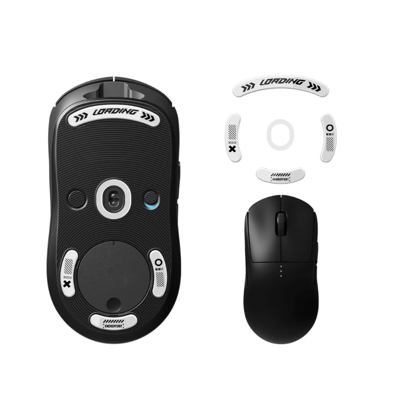 Patines ratón cristal para GPW1, precisión mejorada y comodidad, envío directo - imagen 3