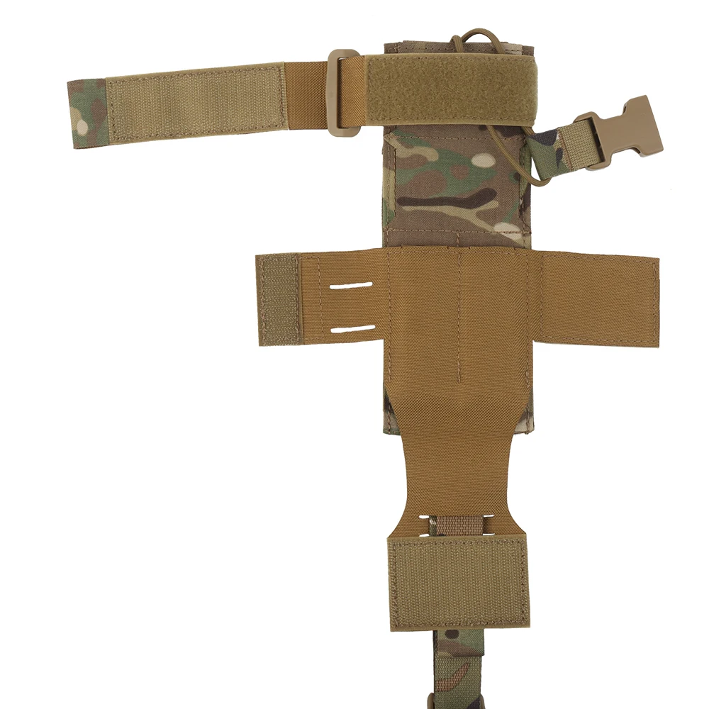 Bolsa táctica MOLLE para Radio militar, bolsa Modular de liberación rápida, soporte Multiradio PRC152 163, accesorios de caza - imagen 5