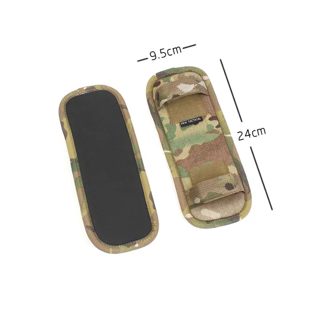 Almohadilla de hombro ajustable Universal, chaleco táctico, cojín de mochila, almohadilla de hombro, un par - imagen 3