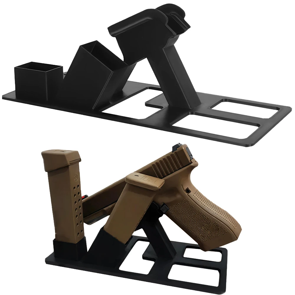 Estante para pistola, revistero, soporte para pistola, soporte de exhibición para accesorios de caza