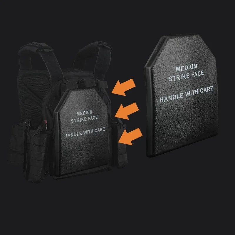 10 "x 12" NIJ IIIA grado polietileno PE tablero ligero a prueba de balas enchufable placa de acero compuesto a prueba de balas chaleco táctico - imagen 5