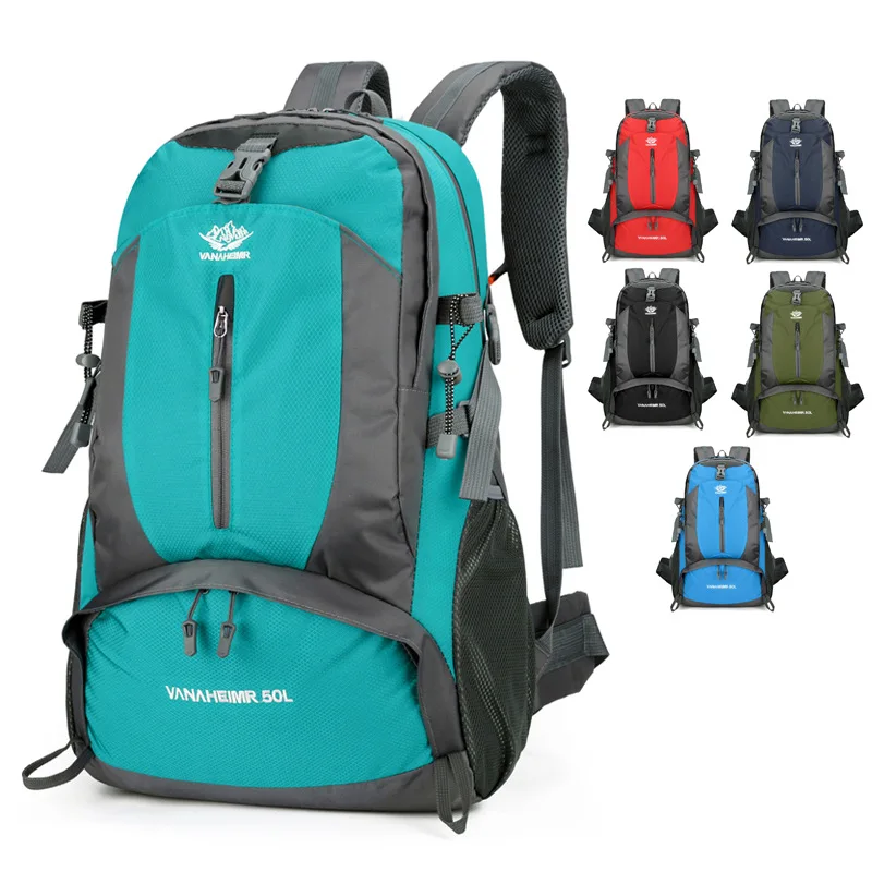 Mochila de escalada de 50L, bolso de hombro multiusos para deporte y senderismo, mochila para acampar y senderismo al aire libre, mochila ligera para ordenador portátil de viaje - imagen 3
