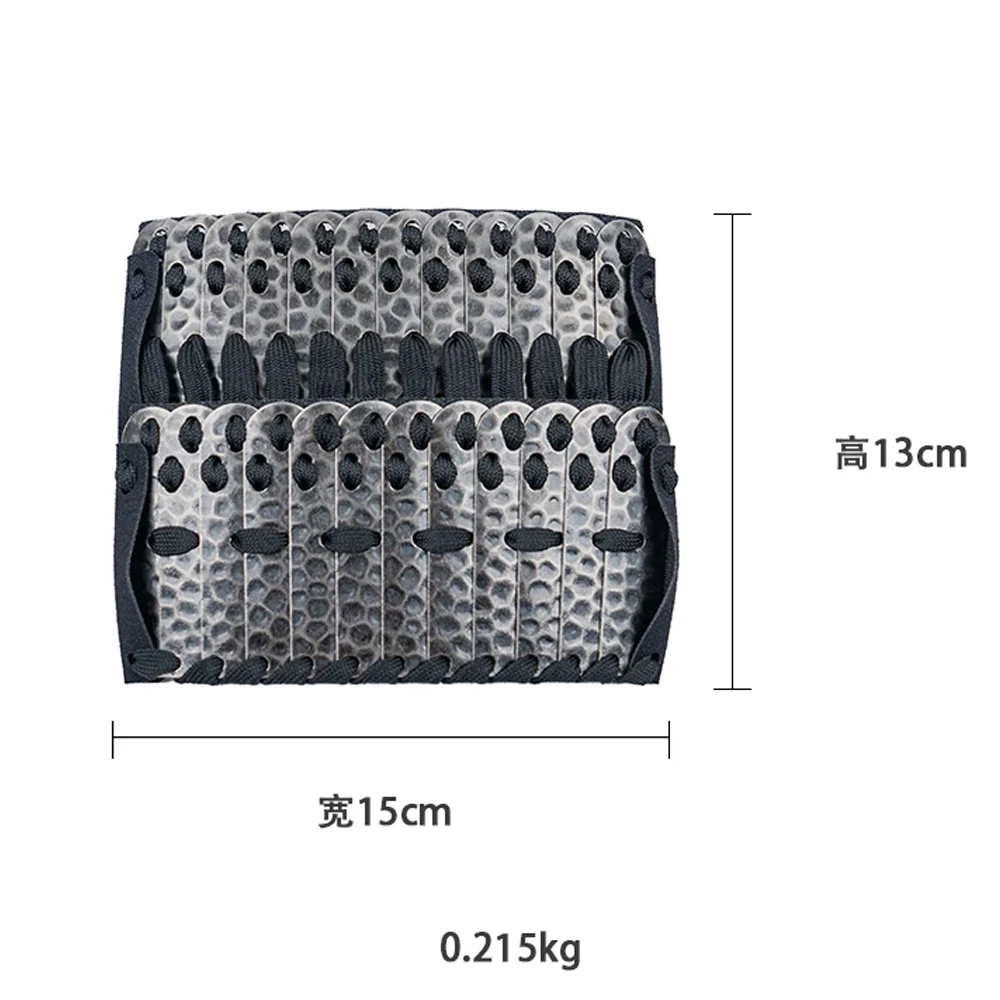 Panel de chaleco táctico, armadura, Panel protector, armadura a escala de dragón, Protector de combate estilo samurái de caballero Medieval para caza Airsoft - imagen 2