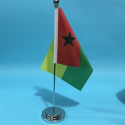 SKY FLAG Bandera de escritorio Guinea-Bisáu