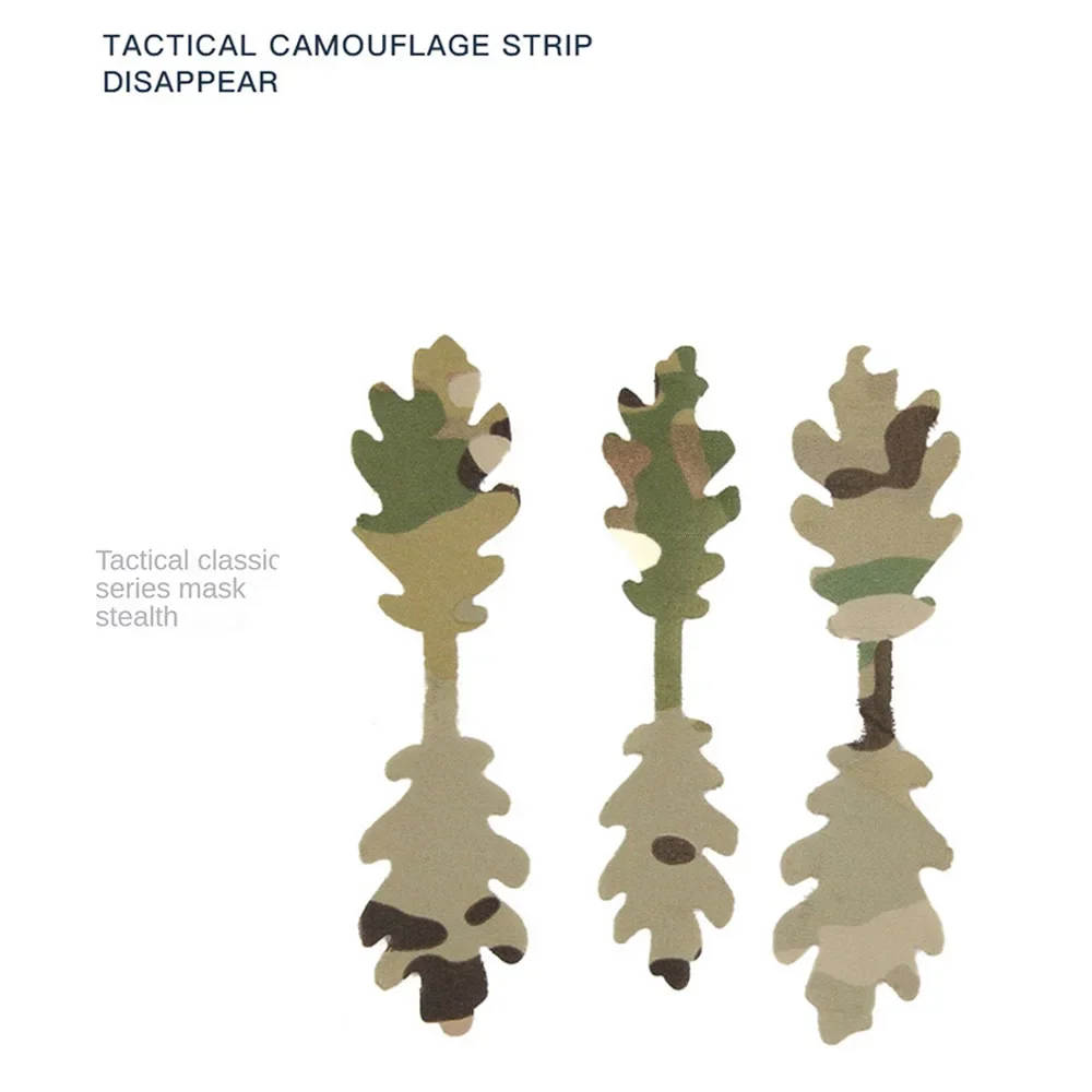 15 unids/set caza táctica CS juego de guerra Diy tiras de doble cara para casco desaparecidoDis - imagen 3