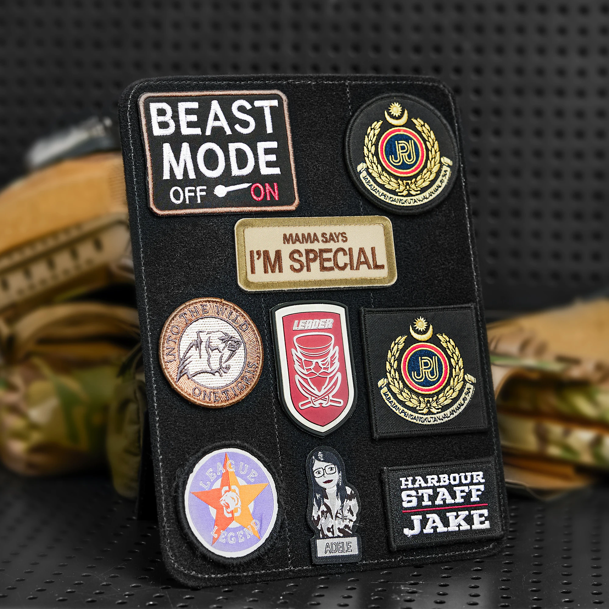 Parche de moral táctico ONETIGRIS, insignia bordada divertida con gancho y bucle para sombreros, cascos, bolsos, mochilas, chalecos, equipo MOLLE - imagen 3