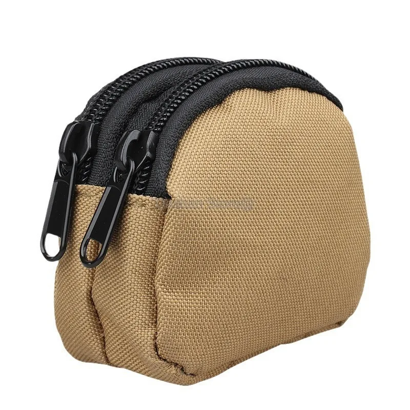 Bolsa táctica EDC Molle, billetera impermeable para exteriores, tarjetero, almacenamiento de llaves, riñonera para caza, Camping, pequeño bolso de cambio - imagen 4