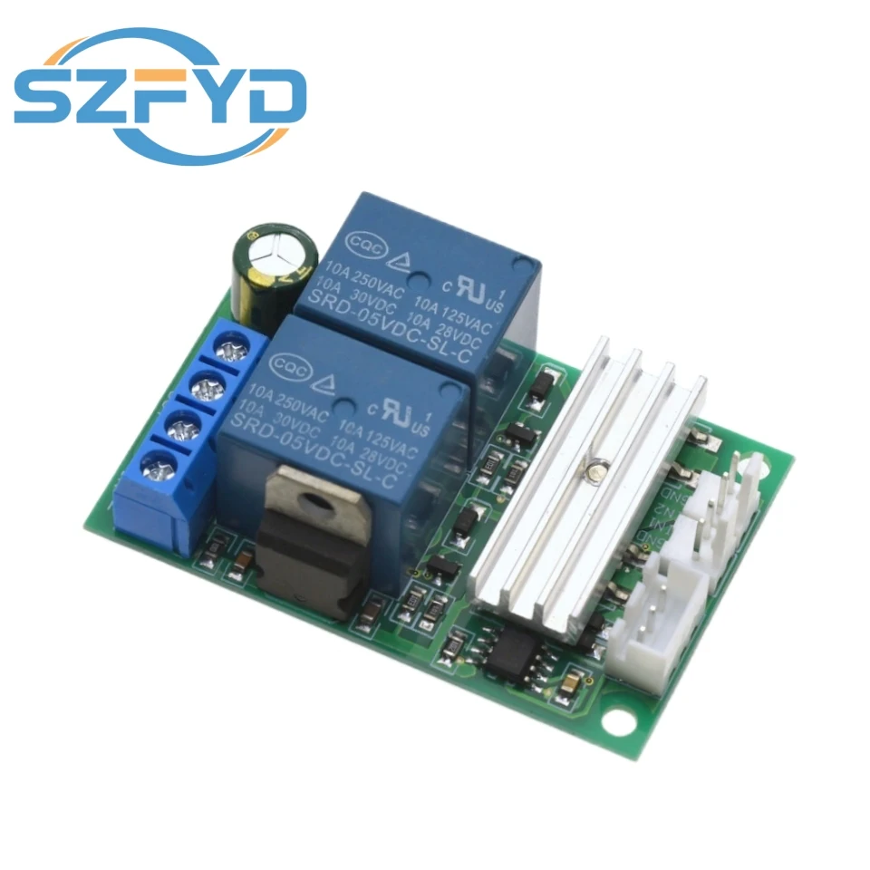 Controlador de velocidad del Motor de CC de 6-24V con interruptor Reversible PWM, módulo de velocidad ajustable hacia adelante/atrás para motores de 12V y 24V - imagen 4