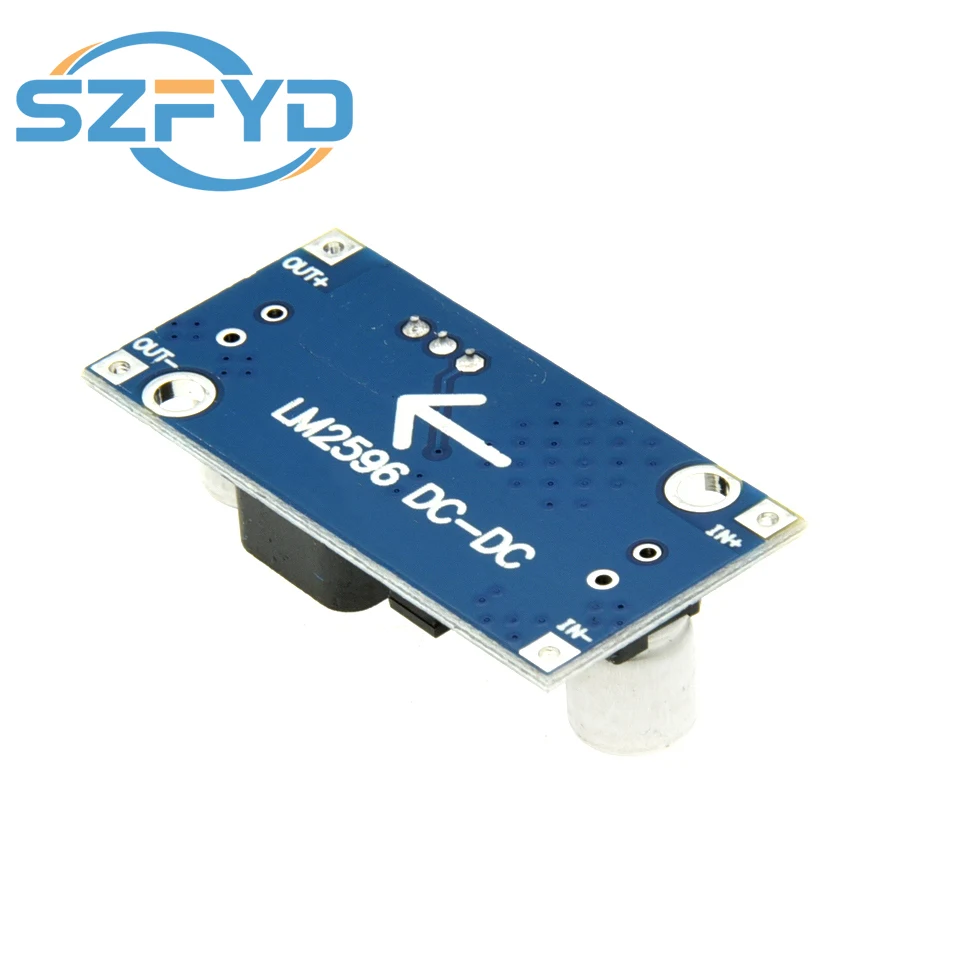 1-10 Uds DC-DC convertidor reductor módulo LM2596 salida de fuente de alimentación 1,25 V-30V DIP - imagen 5
