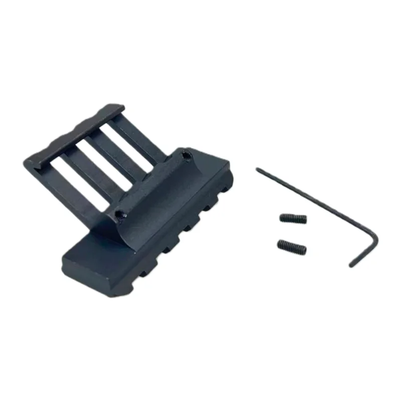 Base offset Picatinny 45º aluminio para mira y linterna AR15 - imagen 3