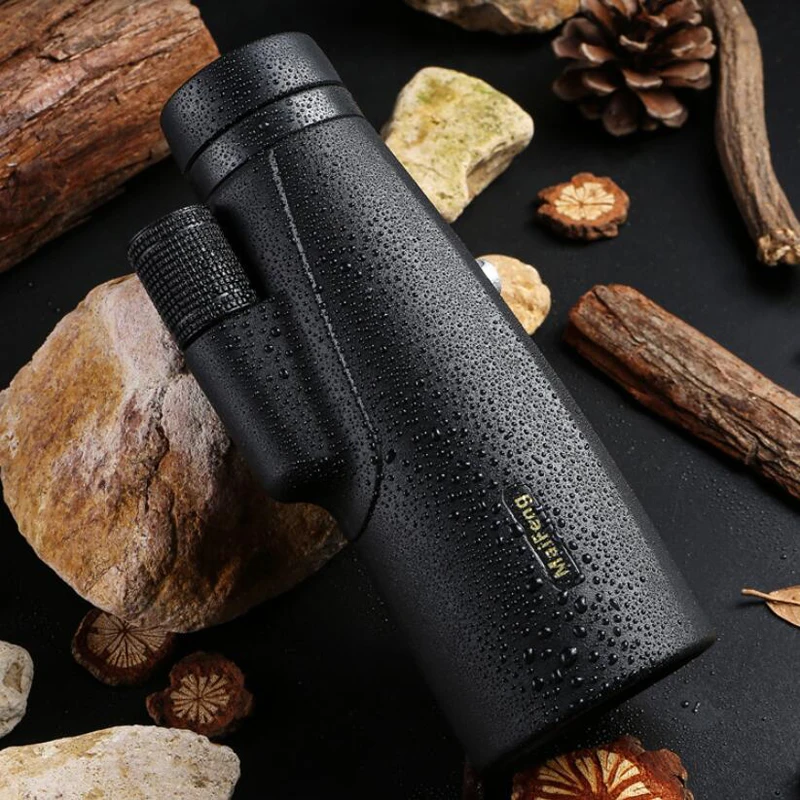 Maifeng-telescopio Monocular HD de alta potencia, 12x50, de largo alcance Spyglass, monoculares impermeables, Prisma FMC BAK4 duradero para acampar - imagen 5