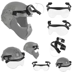 Wendy 3,0 Casco tactico ajustable con gafas abatibles CS