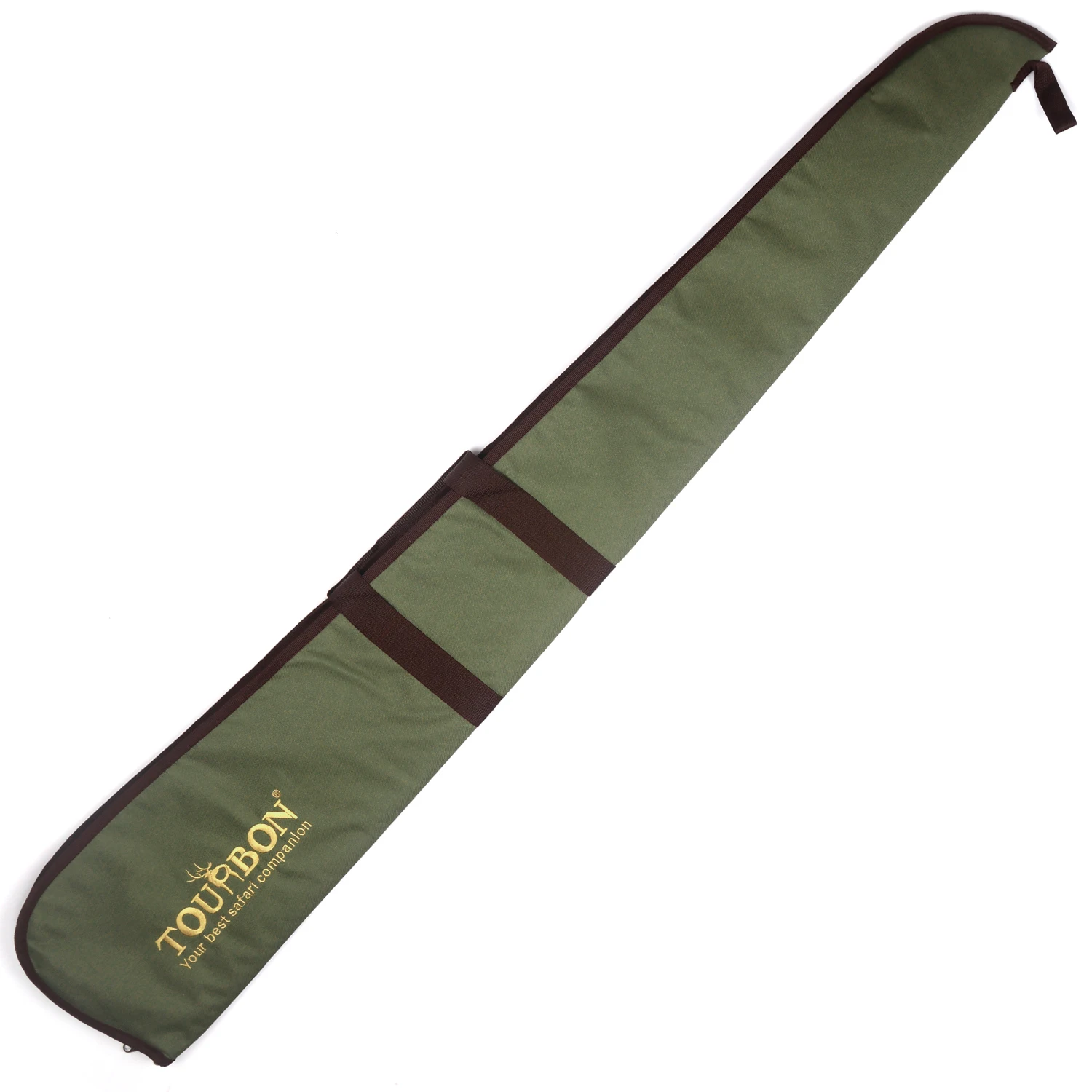 Funda antideslizante de nailon para pistola de Airsoft, bolsa de protección acolchada suave, portador de transporte para caza, color verde, Tourbon - imagen 4