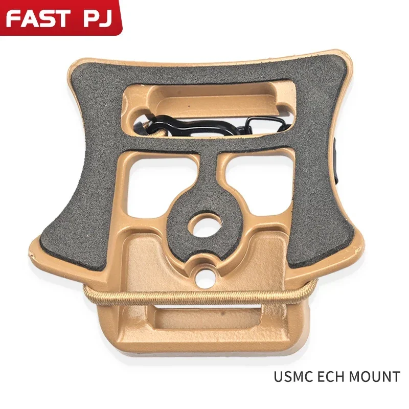 Base de montaje de visión nocturna táctica, montaje de cubierta de casco ECH de aleación, adaptador NVG, soporte de Base - imagen 5