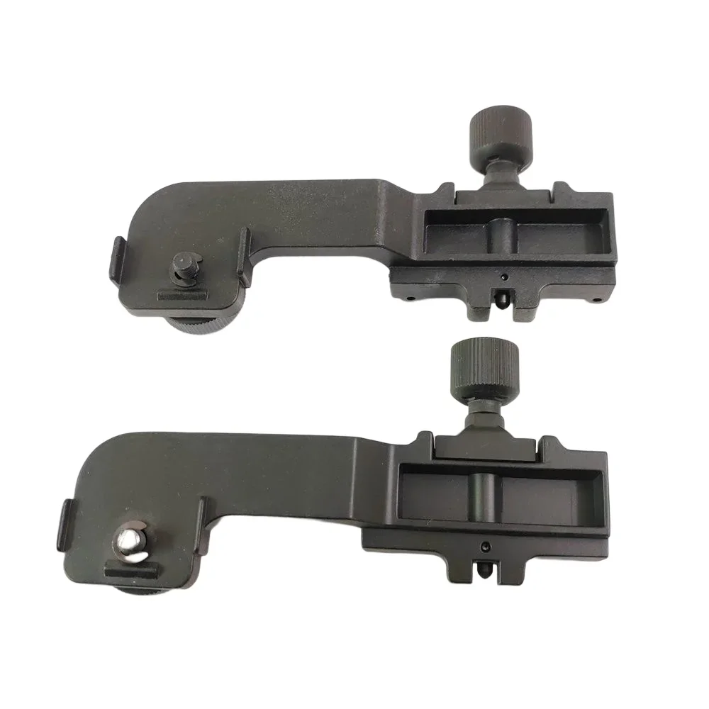 Adaptador de riel Picatinny de aluminio con montaje NVG táctico, 20mm, para visión nocturna, PVS-14 Pulsar GS 1X20, mira para Rifle de caza, accy - imagen 3