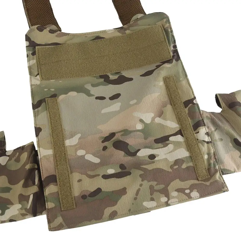 Chaleco táctico LG4 portador de placa corte láser MOLLE caza combate chaleco protector bolsa de Radio lateral CS Paintball Airsoft chaleco equipo - imagen 4