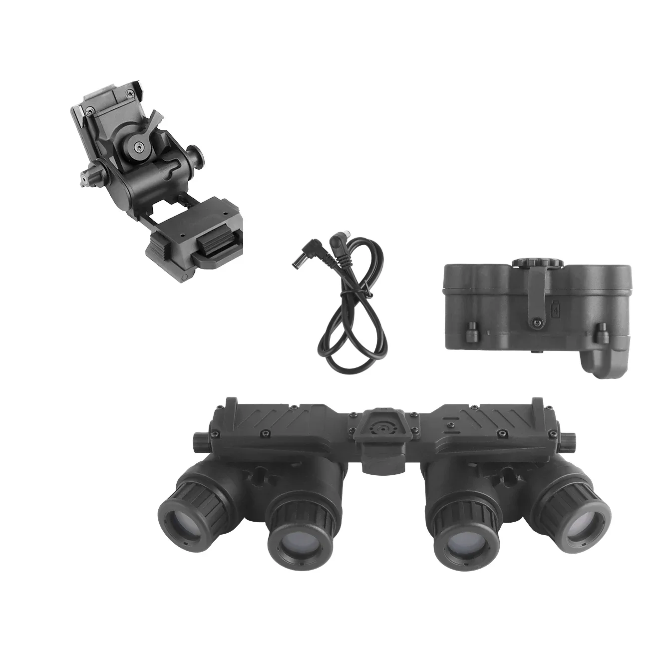 Casco táctico GPNVG 18 Gafas de visión nocturna Modelo NVG + Soporte de nailon L4G24