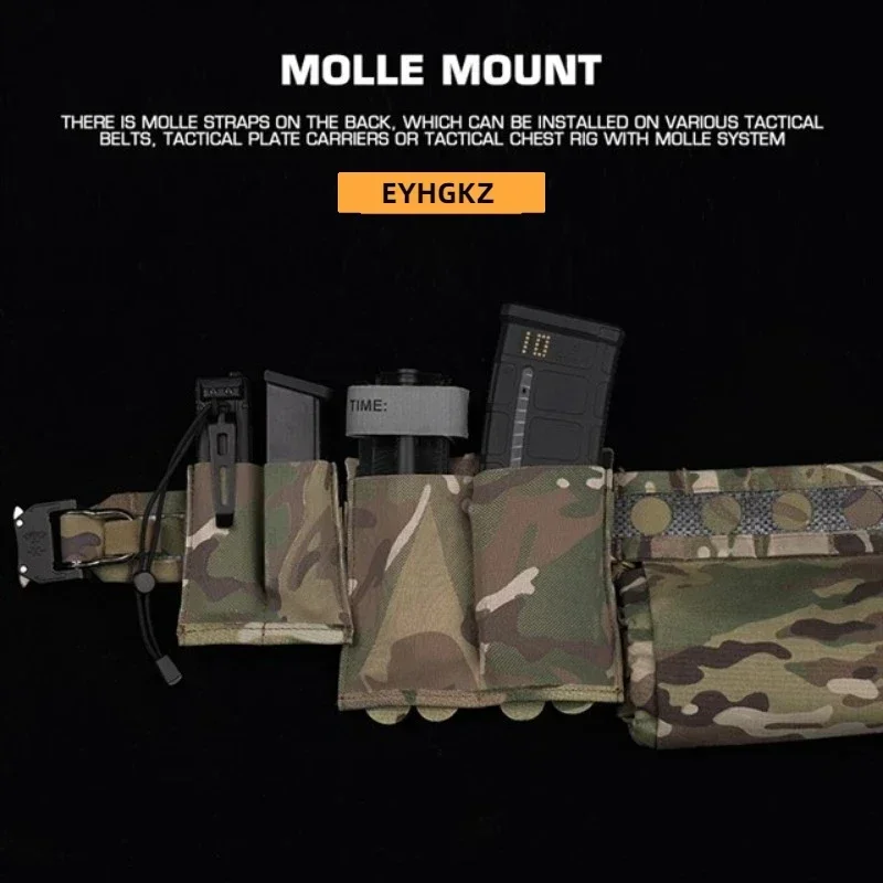 Portacargador MOLLE nailon para cargadores pistola Airsoft - imagen 2