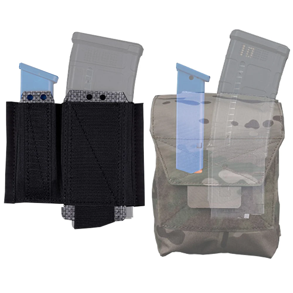 Bolsa táctica JSTA, accesorios, placa de inserción elástica 9MM 5,56 7,62, bolsa porta revistas, equipo Airsoft de combate de caza de liberación rápida - imagen 2