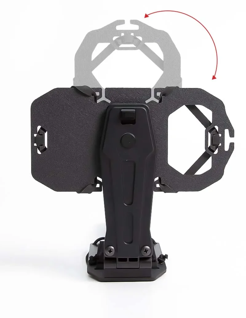 Kydex-chaleco táctico con sistema Molle, placa de navegación con rotación libre de 180 grados, resistente, anticolisión, IP/funda de teléfono, nuevo - imagen 3