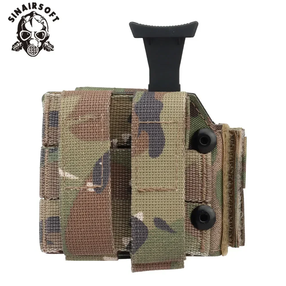 SINAIRSOFT táctico Universal portátil Nylon ajustable MOLLE cinturón soporte para Glock17/19 Beretta M9/1911 - imagen 4