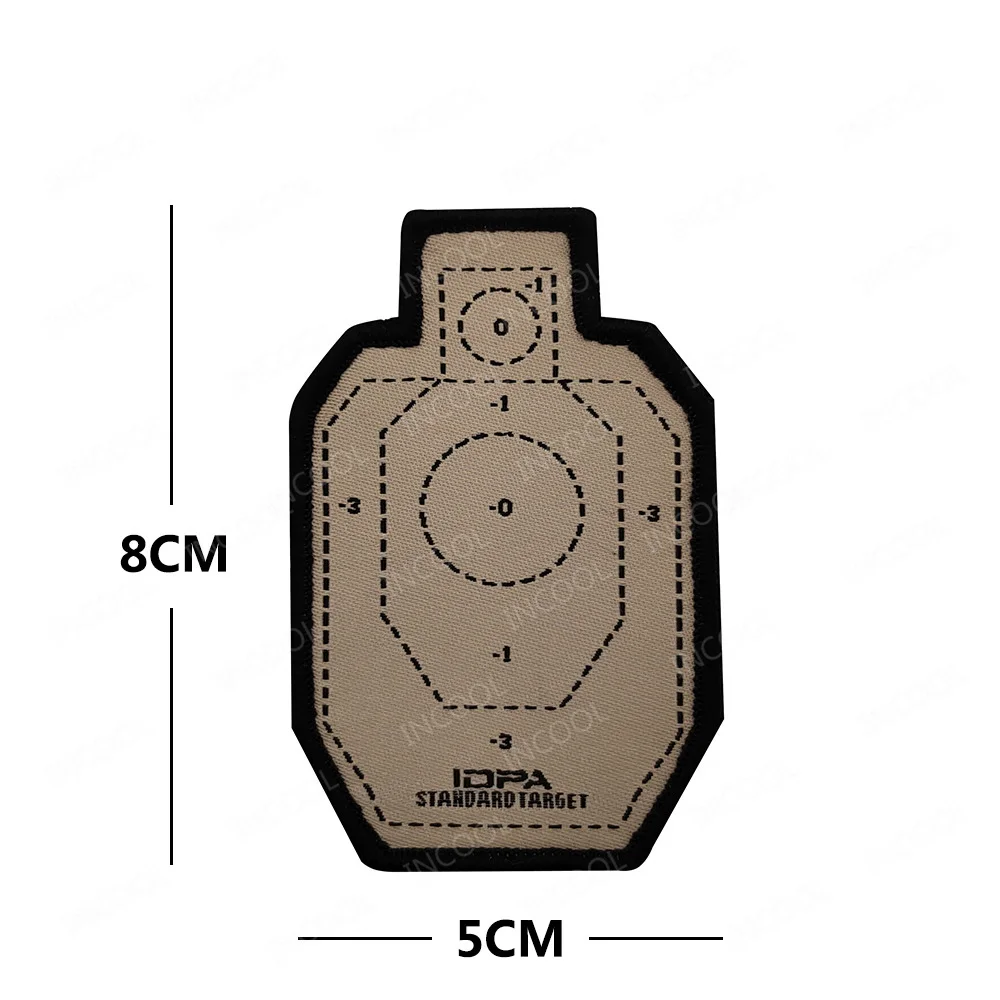 Parches bordados reflectantes IR para terapia de tiro con objetivo Airsofter, aplicados para chaqueta de ropa - imagen 5