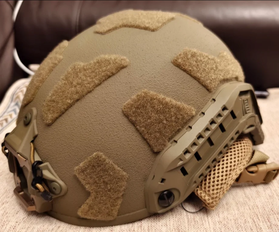 Casco SF rápido de aramida de alto rendimiento: casco táctico balístico NIJ IIIA, equipo de paintball que puede actualizar el forro de Wendy - imagen 2