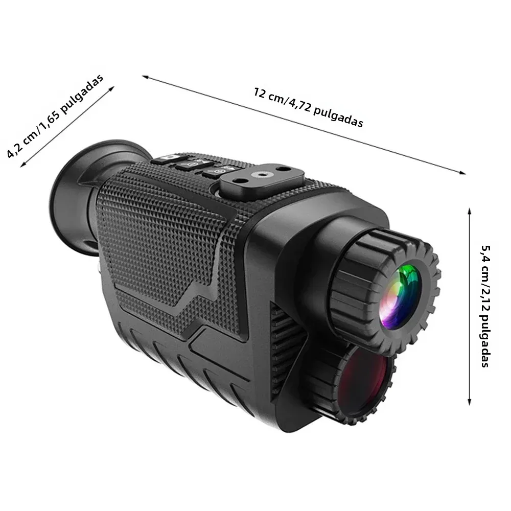 Monocular montado en la cabeza NV8260 4K HD cámara de visión nocturna toma y graba 8X telescopio de visión nocturna infrarroja Digital para exteriores - imagen 3