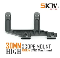 SKWoptics Anillos de alcance 30mm CNC para AR15 montaje Picatinny