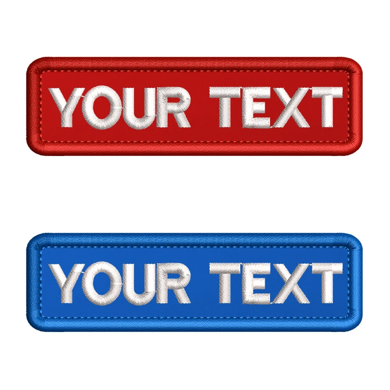 Parche con nombre personalizado, combina con colores, parches personalizados, insignia táctica militar bordada, emblemas de rayas para chaqueta de mochila - imagen 2