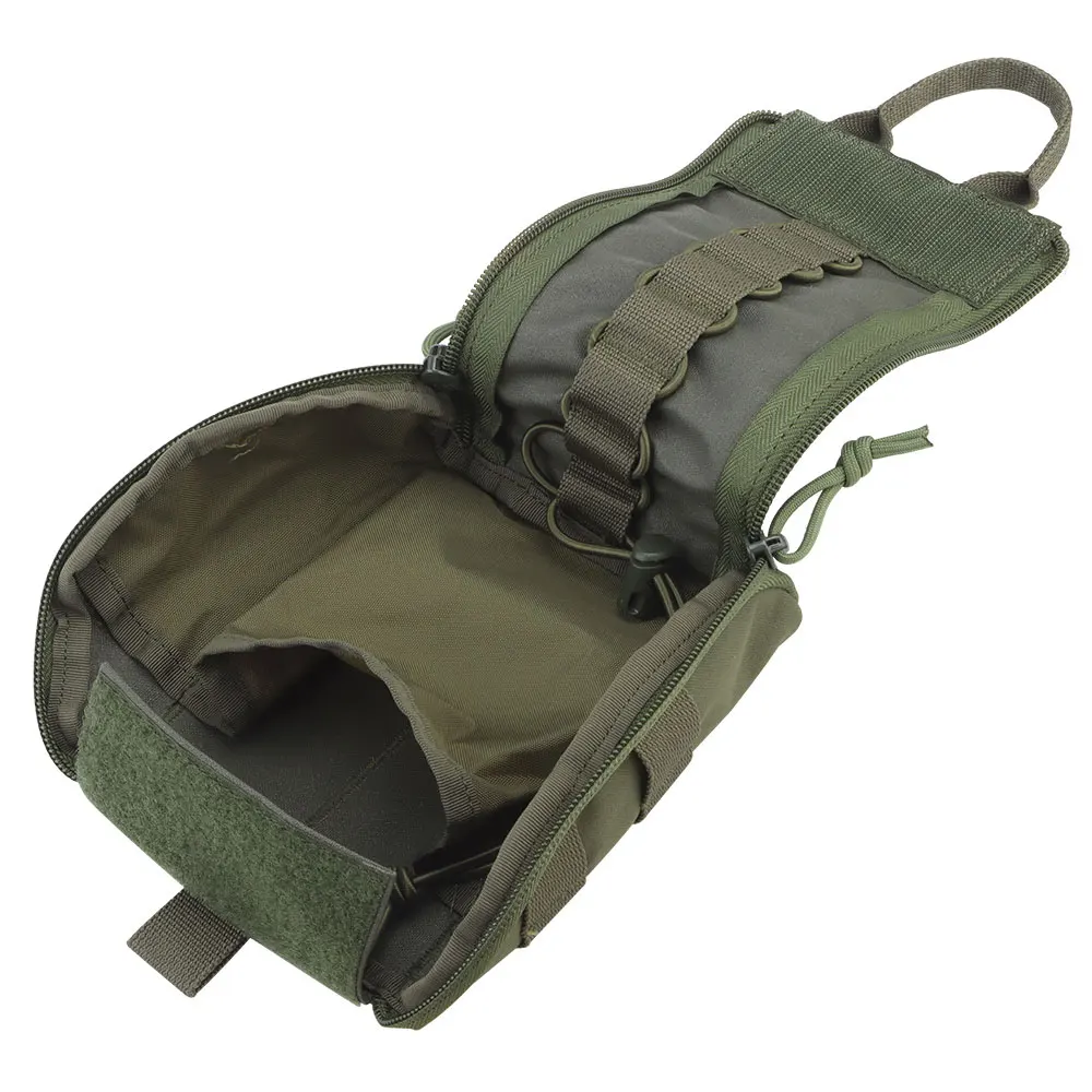 Bolsa táctica EDC Molle, riñonera IFAK de liberación rápida, botiquín médico de emergencia de supervivencia, botiquín de primeros auxilios para exteriores, equipo portador de placa - imagen 4