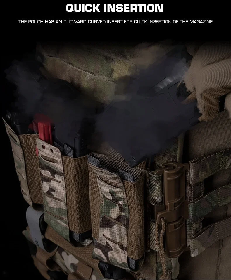 Herramienta para revistas multifuncional WG M4 AR 5,56, soporte para revistas con pistola de aire, la cubierta para revistas de ametralladora se puede combinar y combinar - imagen 4