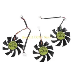 J1HC T128015BU 7PIN 12V RX 5700 GPU ventilador refrigeración para RX 5700 RX5700 XT GTX1660S 1660 ventilador para tarjeta
